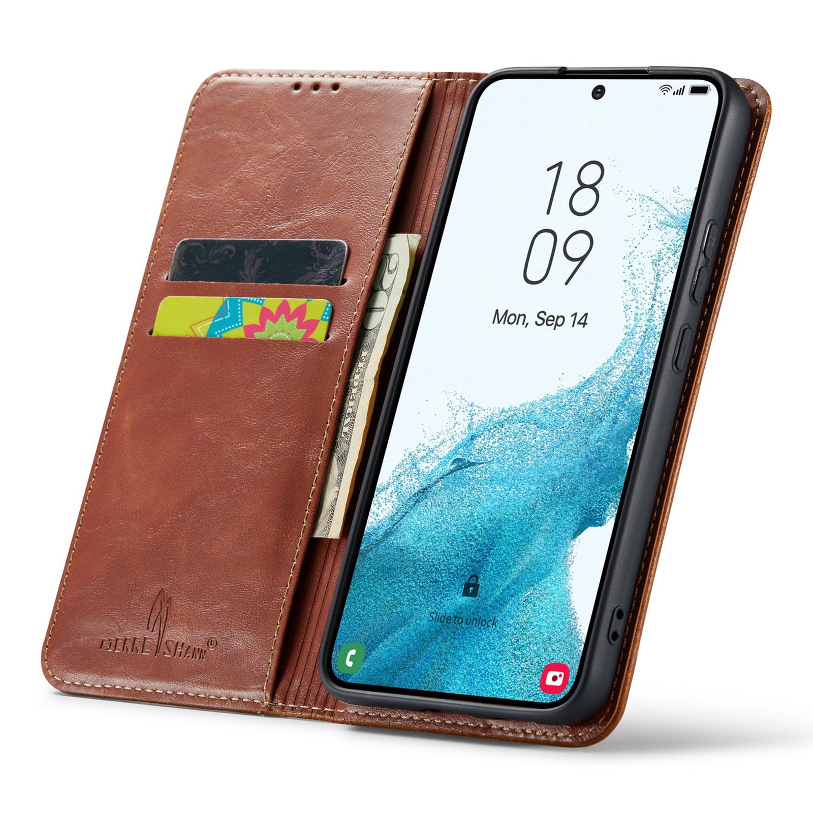Anti-scratch Phone Case for Samsung Galaxy S23 Tree Texture Phone Cover Leather Stand Wallet Phone Shell Anti-scratch Phone Case for Samsung Galaxy S23 Tree Texture Phone Cover Leather Stand Wallet Phone Shell